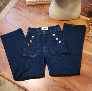 BODEN Patch Pocket Straight Jeans